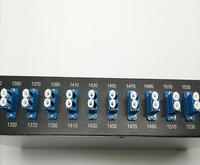 Module Mux/Demux WDM CWDM DWDM 19'' 1U pour montage en rack, 4, 8, 16 ou 1 canal, Équipement WDM CWDM/DWDM/LAN