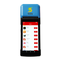 Terminal de point de vente mobile tout-en-un intelligent H10S Android 13 3 Go/32 Go USB 4G avec imprimante, en stock