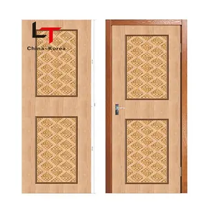 Longtime Woodgrain hot stamping foil on PVC door for decoration