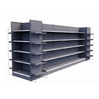 Prix d'usine Étagère de supermarché Stand Rack Magasin de détail Étagère d'extrémité Double face Gondole Supermarché Stand Rack