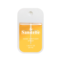 Désinfectant pour les mains avec logo personnalisé, spray désinfectant pour les mains à base d'alcool antibactérien, savon liquide en spray avec arôme et formule sans eau
