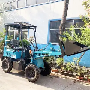 Lawn Mini Front End Loader Electric Battery Engineering Construction Machine Mini Loader