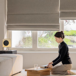 <span class=keywords><strong>Stores</strong></span> enrouleurs en lin à double couche <span class=keywords><strong>occultants</strong></span> de style <span class=keywords><strong>japonais</strong></span>, <span class=keywords><strong>stores</strong></span> romains réglables, <span class=keywords><strong>stores</strong></span> <span class=keywords><strong>occultants</strong></span> jour et nuit pour salon - Product Image 3