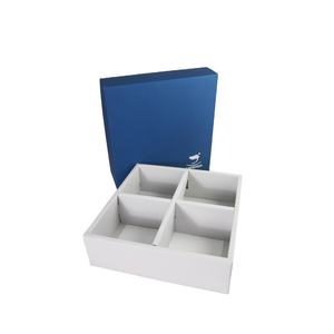 Boîte-cadeau d'insertion de carton faite sur commande de qualité supérieure pour le revêtement UV de vêtement gaufrage stratification brillante stratification mate pour - Product Image 1