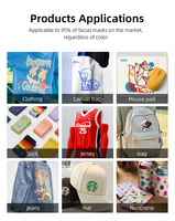 Imprimante DTF professionnelle Ingani A3 pour transferts personnalisés en vrac, imprimante pour la production de t-shirts, de chapeaux et de chaussures