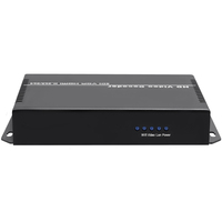 Decodificador de Video IPTV H.265/H.264 4K SRT RTSP RTMP IP a HDMI SDI VGA CVBS con Audio Estéreo HD