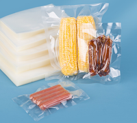 Sacs sous vide transparents de qualité alimentaire imprimés en héliogravure, emballage thermoscellé, anti-humidité PA/NY PA+PE JM Pack pour salades et chewing-gums