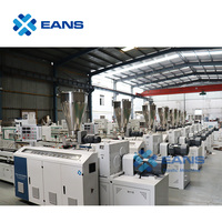Ligne de Production de Machine d'extrusion de bande de Rail de rideau de goulotte en plastique PVC