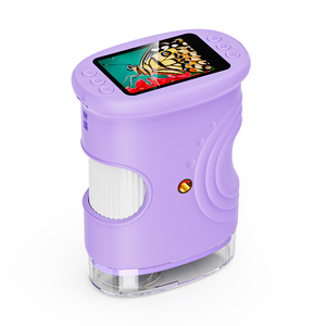 <span class=keywords><strong>Microscopio</strong></span> <span class=keywords><strong>Portatile</strong></span> Wireless per Bambini, Giocattolo Scientifico con Ingrandimento 1000x, Alta Definizione 2MP, Schermo da 2 Pollici, Certificato CE - Product Image 6
