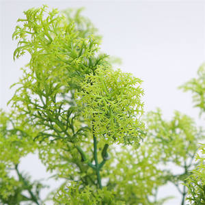 Ramas Artificiales <span class=keywords><strong>de</strong></span> Ciprés con 7 Ramificaciones, Hojas <span class=keywords><strong>de</strong></span> <span class=keywords><strong>Pino</strong></span>, Plantas Artificiales, Arbustos <span class=keywords><strong>de</strong></span> Vegetación Artificial para Decoración del Hogar y Bodas - Product Image 3