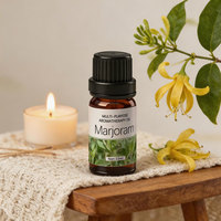 Huile Essentielle de Marjolaine Douce 100% Pure et Biologique, Vente en Gros en Usine, Format 10ml pour la Fabrication de Bougies, les Soins du Corps et de la Peau, l'Aromathérapie