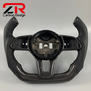 Volante Deportivo de Fibra de Carbono Estilo F1 para el Interior del Automóvil, para <span class=keywords><strong>Mercedes</strong></span> <span class=keywords><strong>Benz</strong></span> <span class=keywords><strong>CLS</strong></span> <span class=keywords><strong>AMG</strong></span> W204 C63 W212 W218 W207 W205 C E <span class=keywords><strong>CLS</strong></span> CLA-SS - Product Image 1