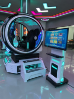 Juguete de Simulación de Avión para Niños, con Inercia, para Interiores, de Fibra de Vidrio y Metal, para Parques de Diversiones, Centros Comerciales y Salas de Juego