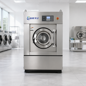 Nueva Lavadora Industrial Eléctrica Automática para Ropa <span class=keywords><strong>Textil</strong></span>, Capacidad de 50 kg, Lavadora de Alta Presión, Acero Inoxidable 304 LAIJIE - Product Image 2