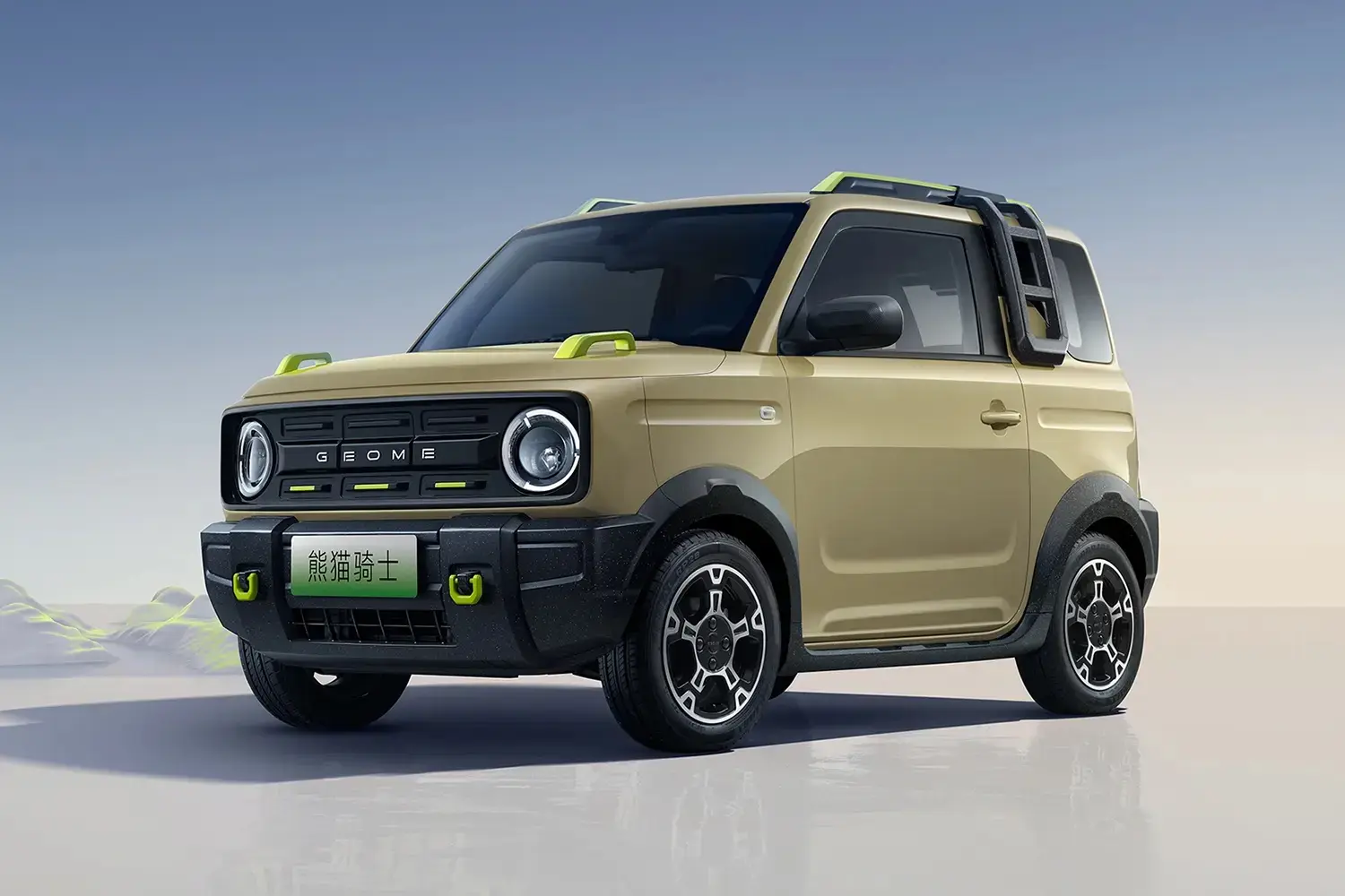 2024 Geely Panda yeni enerji elektrikli akıllı araba 3-Door 4-Seater ile 200 km/h hız ve 200km sürüş aralığı sıcak ürün