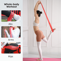 20lb látex Fitness bandas de resistencia Yoga estiramiento ejercicio plano Theraband bandas de entrenamiento