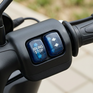 Juego de Tapas para Botones de Interruptor de Manillar de Motocicleta |   <span class=keywords><strong>Kit</strong></span> de Repuesto 6 en 1 para Bocina, Faro, Luz Direccional, Arranque y Parada en Marcha Lenta - Product Image 4