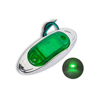 Nouvelles feux de gabarit latéraux LED étanches ENSAITE pour remorque et camion, rouge, ambre, blanc, 6 LED, IP65, plastique