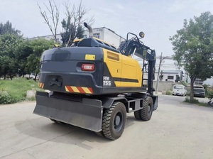 Nouvelle pelle sur pneus HW155, pelle sur pneus à moteur optimal, machine compacte coréenne, haute fiabilité, pelle hydraulique - Product Image 6