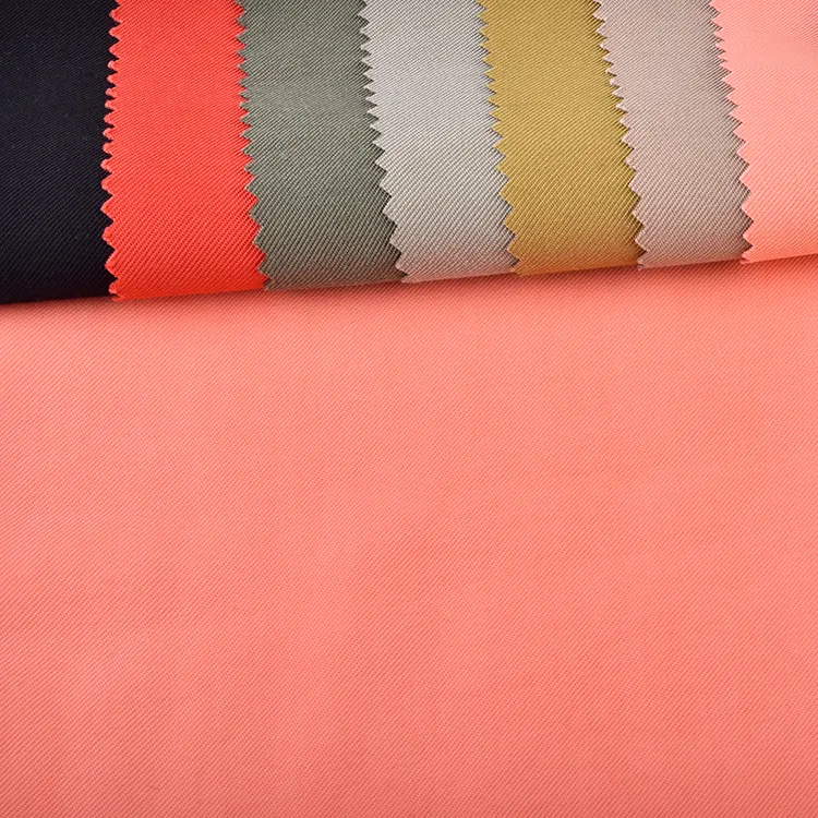 En iyi fiyat toptan düz renk için 93% Rayon 7% Polyester katı boyalı kumaşlar mont