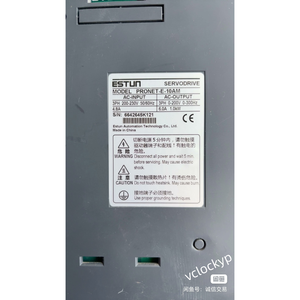 ใช้เซอร์โวไดรฟ์ Estun PRONET-E-10A 1KW 220V จำนวน 1 ชิ้น - Product Image 2