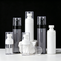 Flacon pulvérisateur vide rechargeable en PET de 30 ml, 50 ml, 60 ml, 80 ml, 100 ml, 120 ml pour parfum, emballage cosmétique pour kit de voyage et soins de la peau