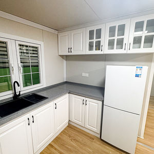 Высокий объем продаж 20-футовый контейнерный каркас «Diy» небольшой дом модульный мобильный дом жилой контейнерный дом Casas Pre Fabricadas - Product Image 6