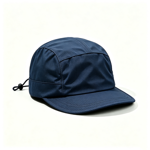 Custom Adults 4 Panel Quick Dry Canvas Camping Cap Adjustable Drawstring Outdoor Travel Sports <b>Hat</b> Lightweight Windproof - Product Image 4