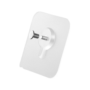 <b>Adhesive</b> Wall <b>Hook</b> Rectangle Removable Strong Hold For Picture Frame Roller Hanging No Drilling Required - Product Image 2