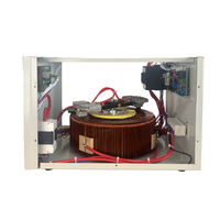 Stabilisateur de tension automatique 10 kVA pour climatiseur - 220 V usage domestique, servo AVR, protection contre les surcharges, bobinage en cuivre, CA monophasé, écran LCD