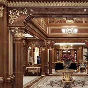 Medaglioni Quadrati per Soffitto Fatti a Mano su Misura, <span class=keywords><strong>Pannelli</strong></span> Murali Floreali di Alta Qualità per Soggiorno e <span class=keywords><strong>Cucina</strong></span>, <span class=keywords><strong>Pannelli</strong></span> <span class=keywords><strong>Decorativi</strong></span> Impermeabili - Product Image 1