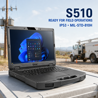 Nueva Laptop Robusta Profesional Getac S510, Intel Core Ultra, Pantalla FHD de 15.6 Pulgadas, Windows 11 Pro, 12 Núcleos, Garantía de 3 Años para la Industria Automotriz