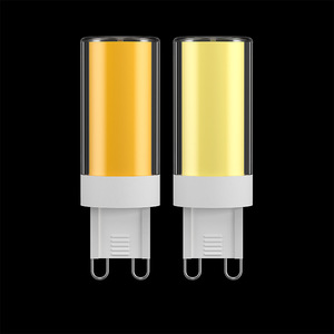 Lớn <span class=keywords><strong>COB</strong></span> G9 dẫn Bóng Đèn 7W ánh sáng ấm áp 3000K sâu Dimmable G9 Ngô Ánh sáng mà không có khu vực tối - Product Image 4