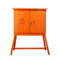 Boîtier de distribution d'énergie industriel portable extérieur vide avec serrure intelligente, armoire électrique étanche IP65 300A 230V 8
