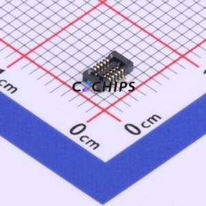 DF37NB-10DS-0.4V(51) Board-to-Board & Backplane Connector SMD,P=0.4mm Connector 0.4mm Vertical Mount 2 300mA - Product Image 1
