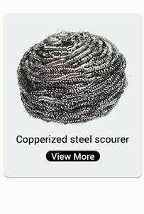 410 Grade 18g * 6pcs Küchen reinigung Edelstahl Schwamm Spiral Scourer Scrub bing Pad Metall Clean Ball zum Waschen - Product Image 5
