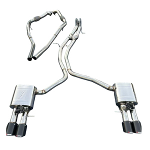 Système d'échappement Catback en acier inoxydable OEM pour <span class=keywords><strong>Audi</strong></span> <span class=keywords><strong>S4</strong></span>/S5 B9 3.0t 2019-2023, système de tuyaux d'échappement avec soupape électronique - Product Image 4