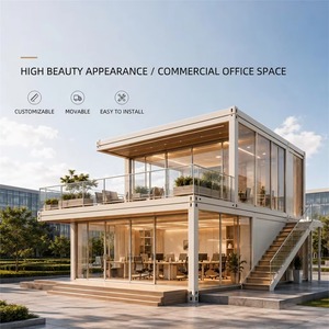 Villa préfabriquée en acier léger entièrement équipée et meublée de haute qualité, maison préfabriquée pour villas à vendre - Product Image 2