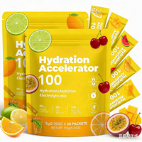 Boissons énergétiques vitaminées OEM, pré-entraînement, hydratation, électrolytes en poudre, complément alimentaire pour soulager la déshydratation, GMP