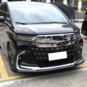 สำหรับโตโยต้า อัลฟาร์ด 2023 อุปกรณ์ตกแต่งภายนอกรถยนต์ กระจังหน้า กันชนหน้า กระจังหน้ารถแข่ง ชุดแต่งตัวถัง - Product Image 3