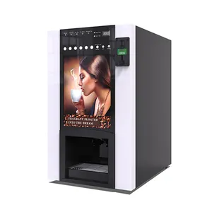 LE-máquina expendedora de café y bebidas de acero inoxidable, productos de calidad, gran oferta