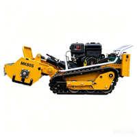 Tondeuse à fléaux télécommandée 300m MK-80S, hauteur de coupe réglable 2-20cm, auto-chargeante 24V, pour vergers et pentes