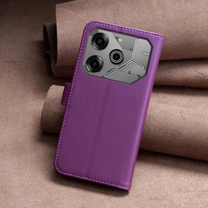 Flip Magnet Stand Funda de cuero para tarjetas Cartera de lujo PU Funda de cuero para teléfono para Tecno Pova <span class=keywords><strong>6</strong></span> <span class=keywords><strong>Pro</strong></span> 5G Spark 20 <span class=keywords><strong>Pro</strong></span> Plus - Product Image 6