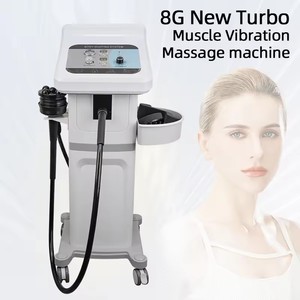 Appareil de massage vibrant professionnel pour la relaxation corporelle, raffermissement et soulagement musculaire, avec plusieurs accessoires, équipement amincissant - Product Image 1