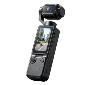 Caméra numérique de poche 180° avec stabilisateur, écran 1,97 pouces, batterie 1200 mAh, grand angle, caméra d'action HD 1080P pour la prise de vue - Product Image 1