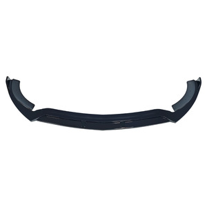 Lèvre avant et séparateur pour Mercedes Benz Classe E W213 Sport Edition 2016-2020, 3 sections, noir brillant ABS - Product Image 2