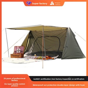 Tenda da Campeggio Doppia per Quattro Stagioni, Impermeabile, Resistente al Sole, Leggera, a Doppio Strato, per l'Avventura nella Natura - Product Image 5