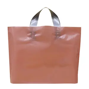 批发定制印刷环保回收可重复使用杂货聚乙烯层压塑料手提包购物袋