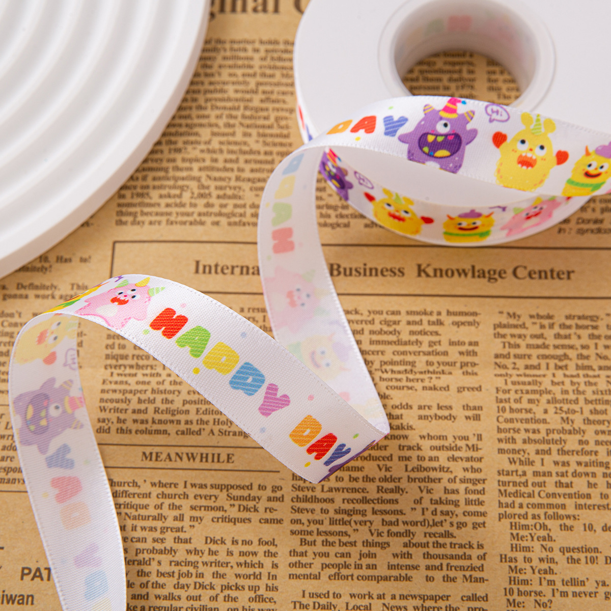 Correa de poliéster Little Monster HAPPY DAY de 2 cm, talla 25
