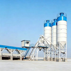 Planta Mezcladora de Concreto Estacionaria Automática HZS35, Planta de Mezcla de Concreto Prefabricado de Pequeña Escala - Product Image 1